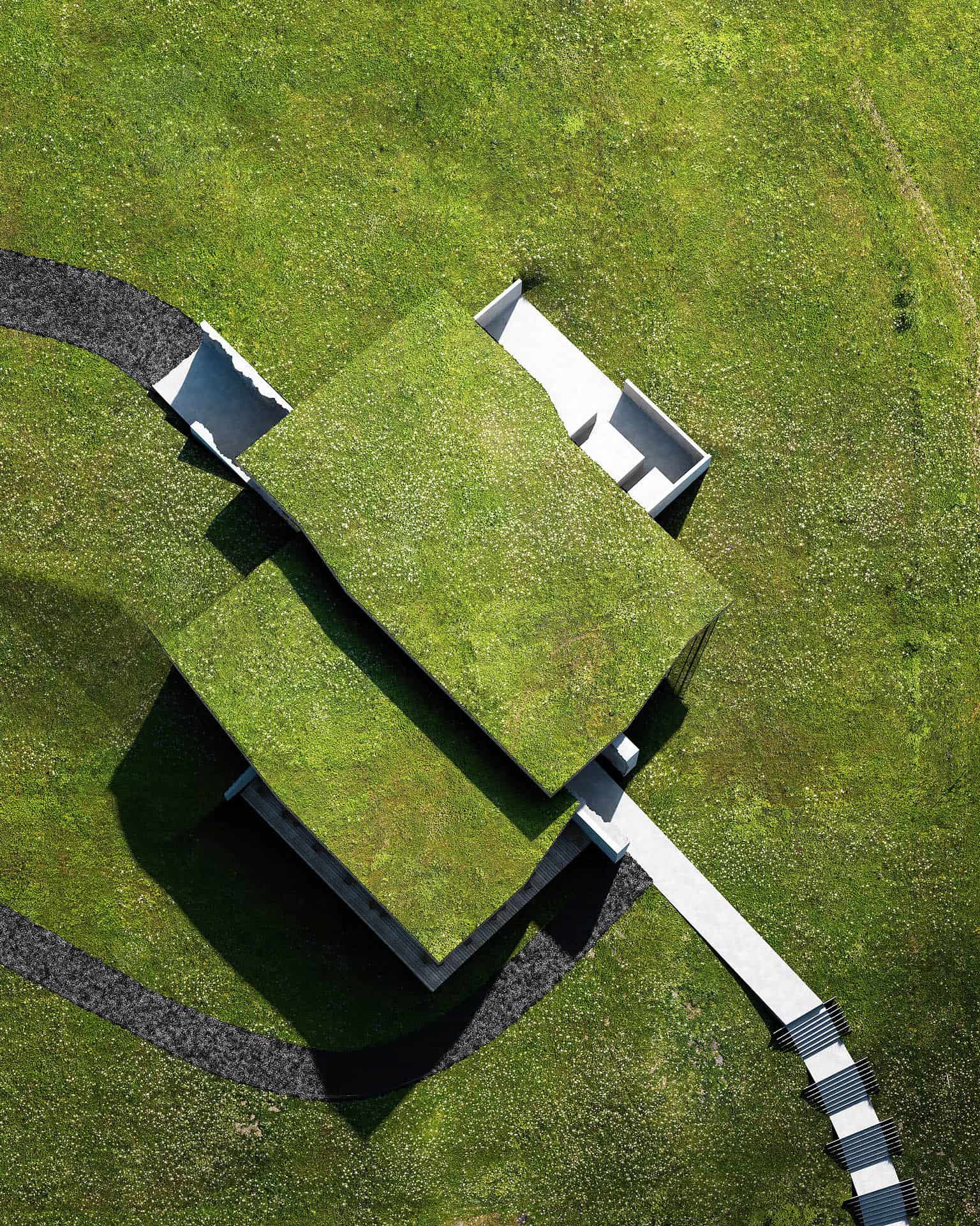 Fjaðrárgljúfur — architectural visualization