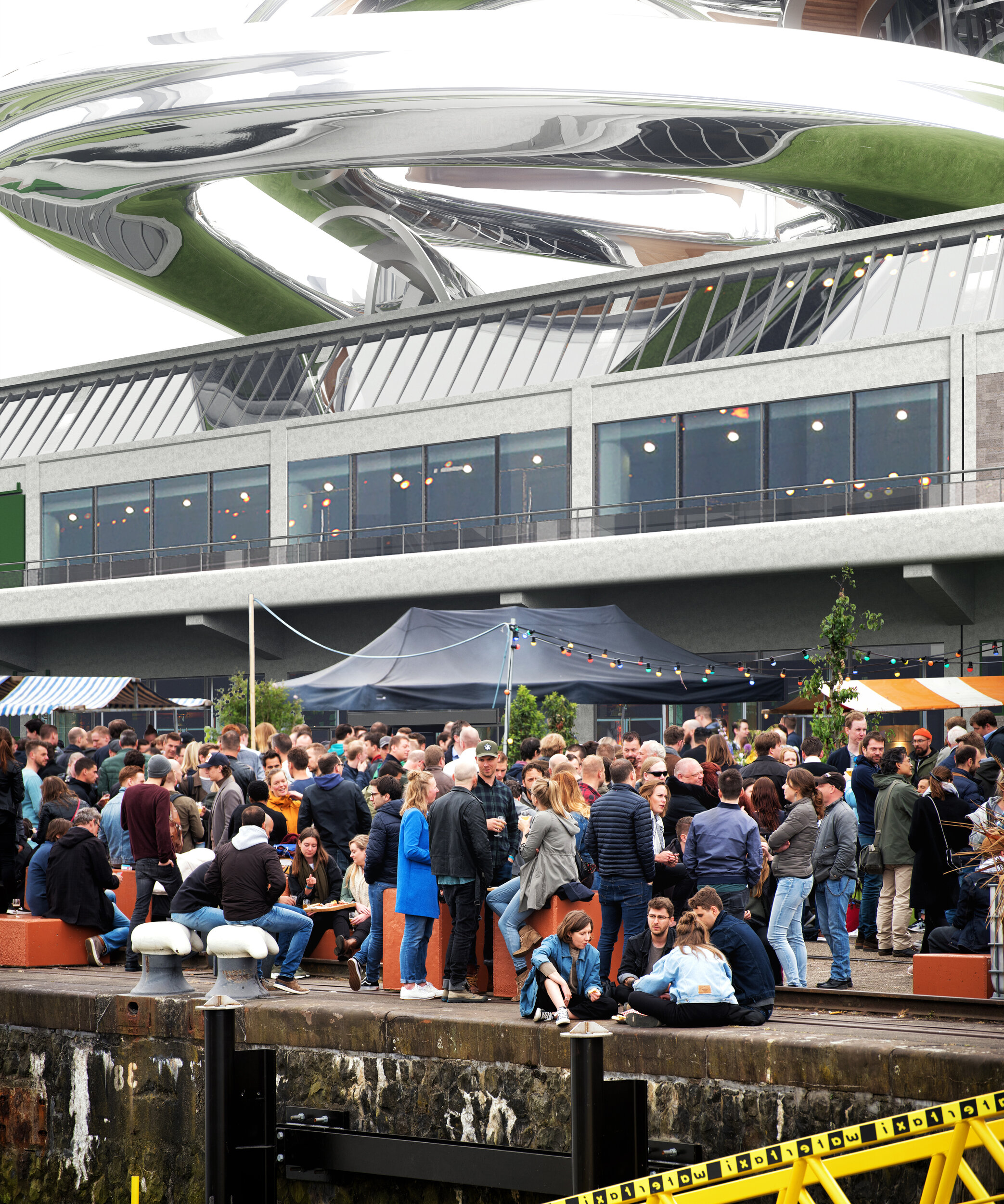 Fenix Rotterdam — architectural visualization